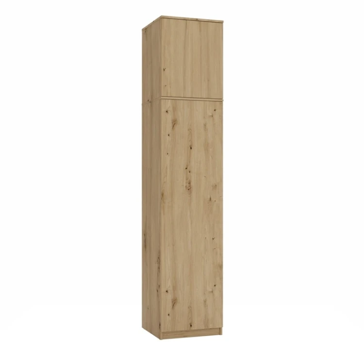 wąska-szafa-z-nadstawką-dąb-artisan