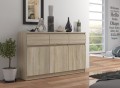 Komoda-140x40-dąb-sonoma