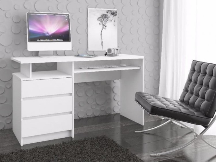 Biurko-z-szufladą-na-klawiaturę