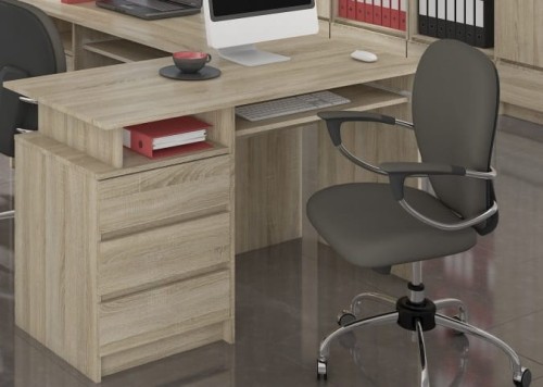 Biurko-dla-ucznia-dąb-sonoma