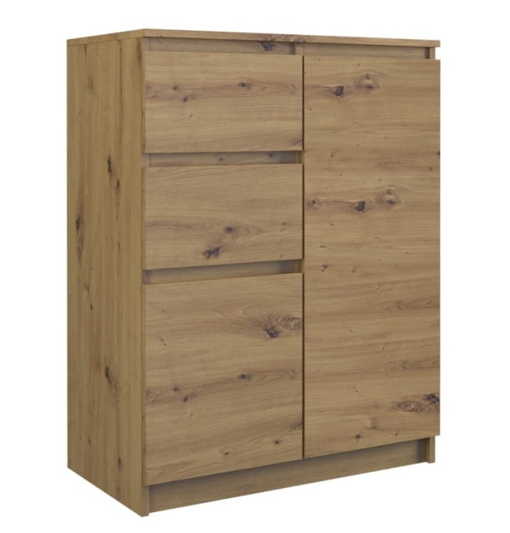 Komoda-z-szafkami-i-szufladami-dąb