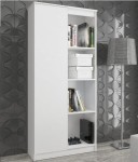 Regał biurowy zamykany półki na książki