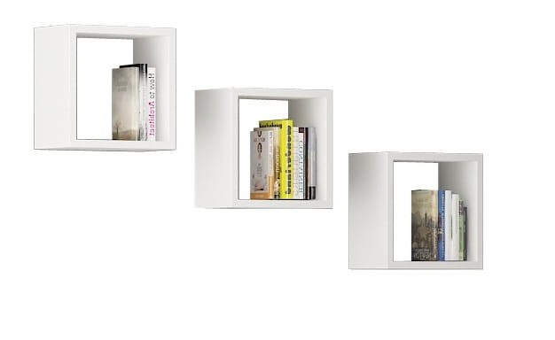 Półki-ścienne-białe-komplet-3-szt