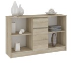 Komoda-półki-i-szafka-sonoma