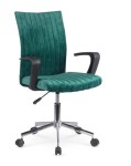 Młodzieżowy fotel obrotowy do biurka zielony