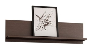 Półka na książki obrazki wisząca wenge