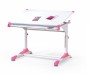 Biurko-dla-dziewczynki-biało-różowe