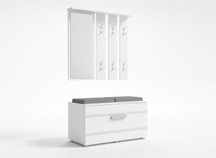 wieszak-lustro-szafka-na-buty-biel