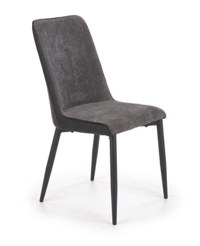 Loftowe-krzesło-tapicerowane-szare