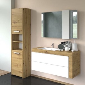 Wąski słupek łazienkowy szafka na ręczniki