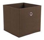 Brązowa-szuflada-do-regału-pojemnik-materiałowy