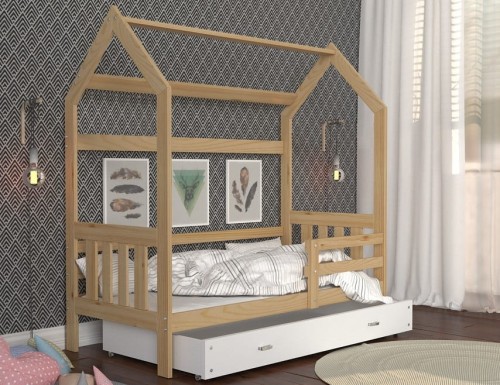 Sosonowe-łóżko-domek-dla-dzieci