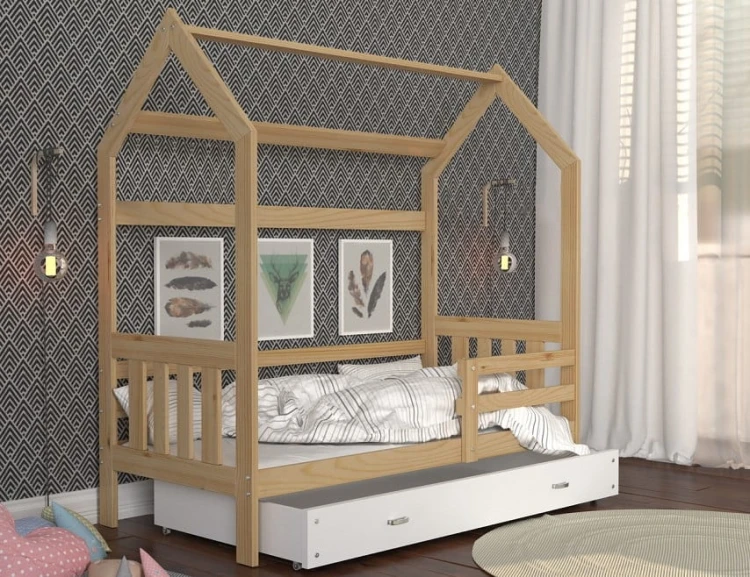 Sosonowe-łóżko-domek-dla-dzieci