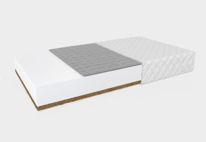 Dziecięcy materac z gryką 80x160cm H2/H3