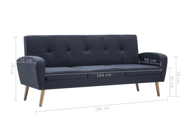 Wymiary-szarej-sofy-trzyosobowej