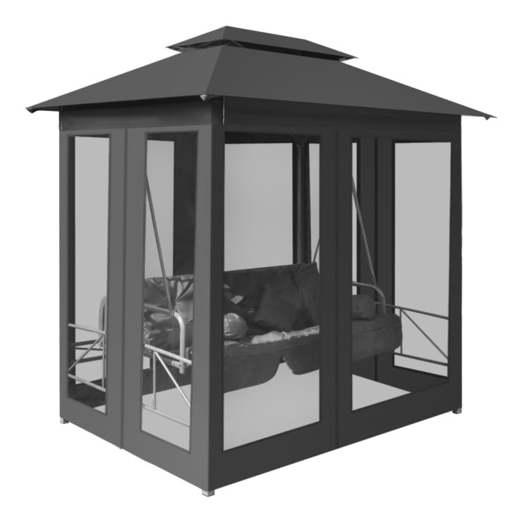 Bujanka-do-ogrodu-ze-ściankami-z-siatki