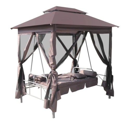 Rozkładana-huśtawka-ogrodowa-z-daszkiem