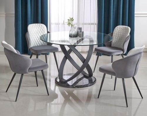 Okrągły-stół-do-salonu-ze-szklanym-blatem