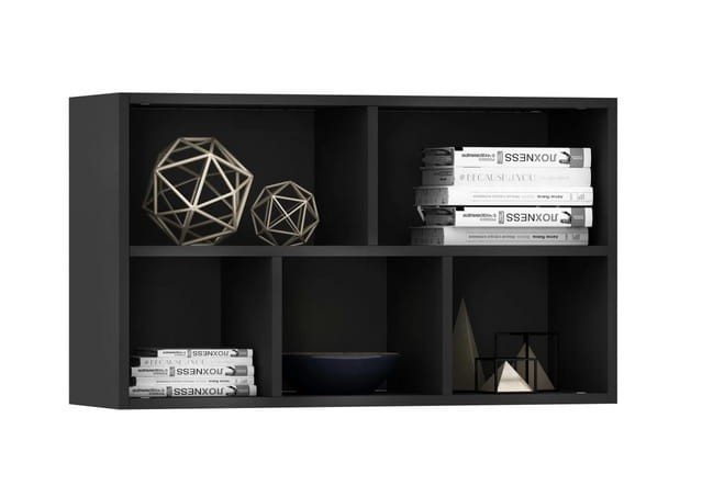 Biurowa-półka-na-dokumenty-czarna