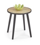 Rattanowy okrągły stolik kawowy, nocny śr. 39 cm