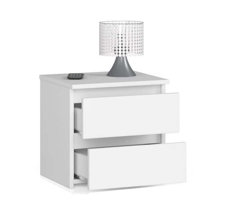 Szafka-nocna-na-lampkę-biała