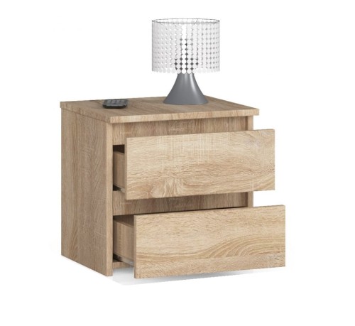 Szafka-nocna-na-lampkę-dąb-sonoma