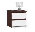 Komoda-wenge-z-białymi-szufladami