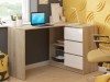 Biurko-narożne-z-szufladami-dąb-sonoma