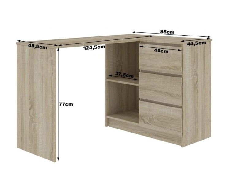 Wymiary-biurka-dąb-sonoma