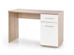 Biurko szkolne z szufladą i szafką 120cm sonoma/biały