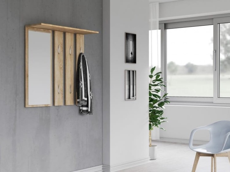 Wieszak-z-półką-i-lustrem-sonoma