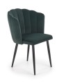 Nowoczesne-krzesło-muszla-zielone