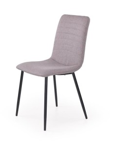 Szare krzesło kuchenne nowoczesne loft