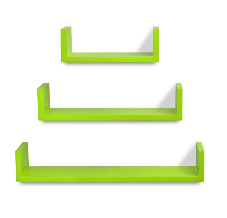 Zestaw-półek-wiszących-dziecięcych-zieleń