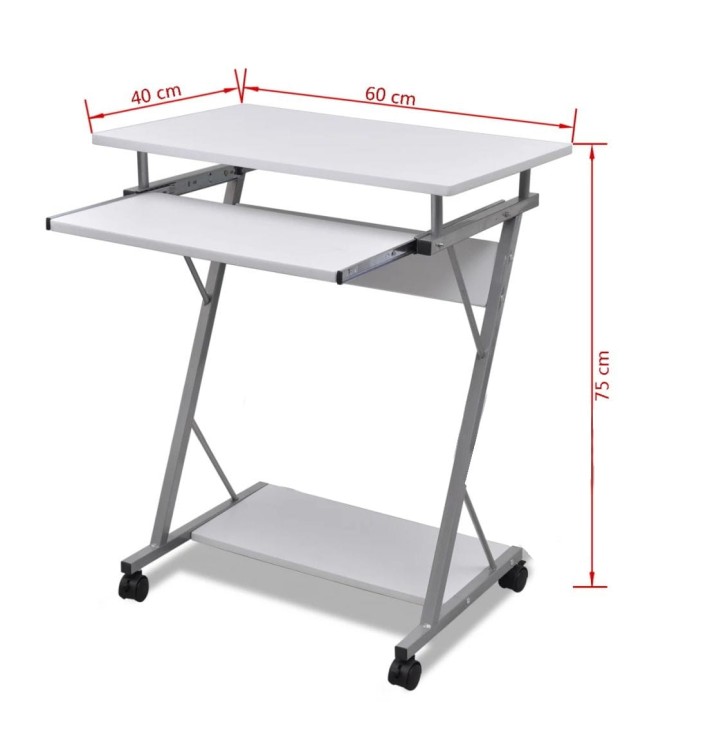 Wymiary-białego-biurka-na-kółkach