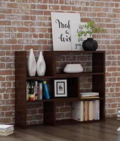 regał-wenge-narożny-mały-składany