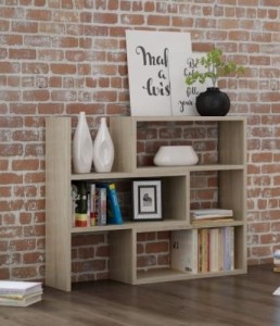 Półka na książki zabawki i zdjęcia sonoma