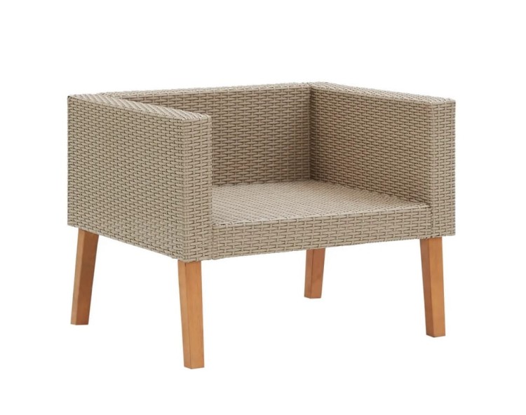 Beżowy-fotel-rattan-bez-poduszek