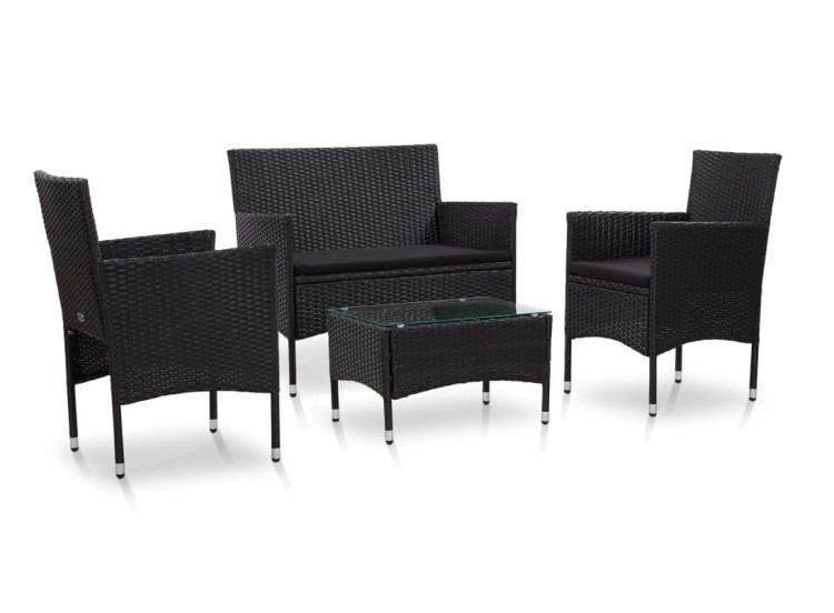 Komplet-czarnych-mebli-ogrodowych