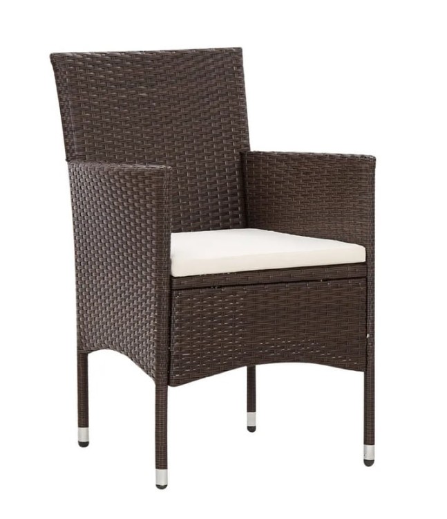 Krzesło-ogrodowe-technorattan-brąz