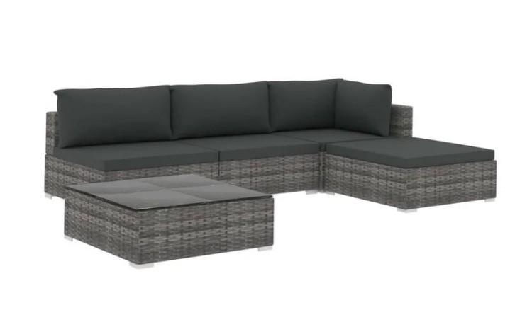 Szary-narożnik-ogrodowy-ze-stolikiem