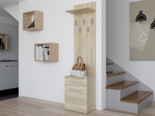 Komplet-do-korytarza-dąb-sonoma
