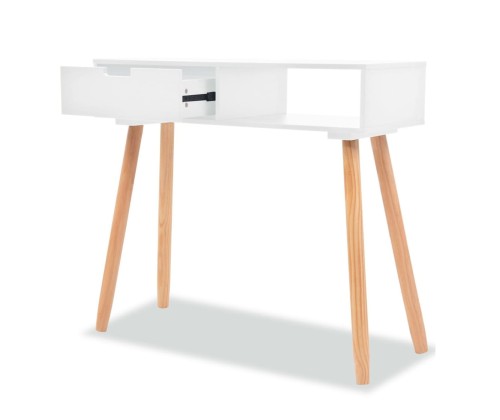 Sekretarzyk-z-szufladą-na-drewnianych-nóżkach