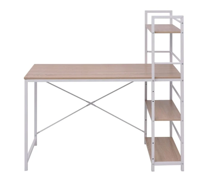 Biurko-z-regałem-dąb-loftowe