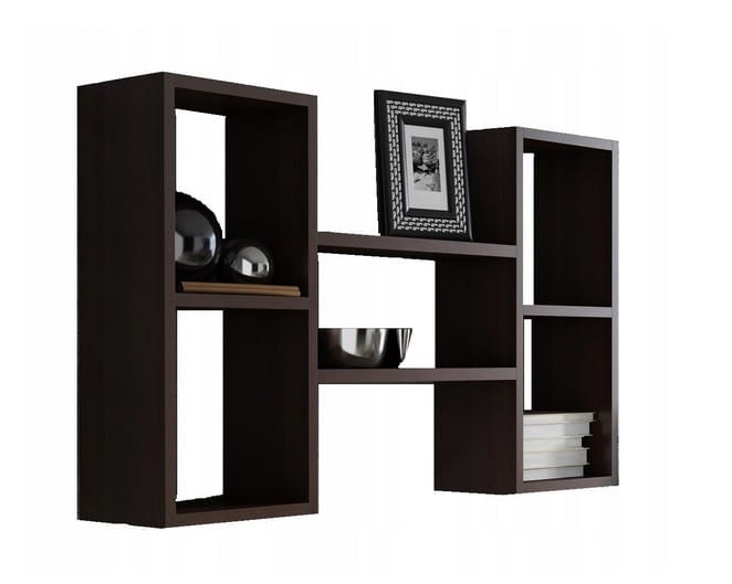 regał-wiszący-półka-książki-wenge