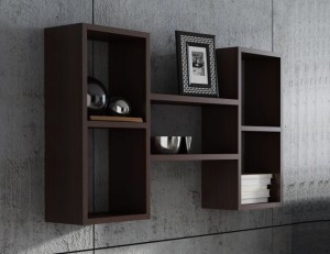 Regał wiszący na zabawki zdjęcia wenge