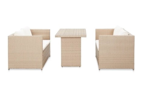 Beżowy-komplet-sof-ogrodowych-ze-stołem