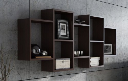 półka-regał-wenge