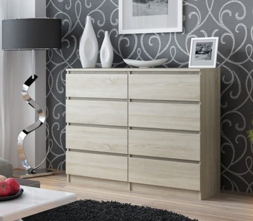 komoda-dąb sonoma-duża