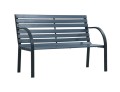 Szara-drewniana-ławka-parkowa-miejska